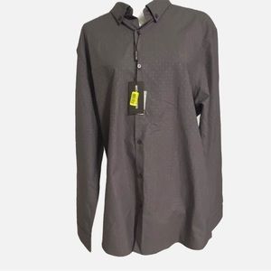 Michael Kors Men's Slim Fit Button Down Dress Shirt